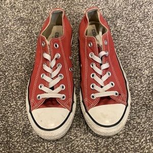 Red converse